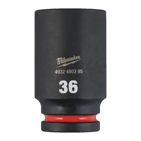 Long hexagonal impact socket MILWAUKEE SHW 3/4