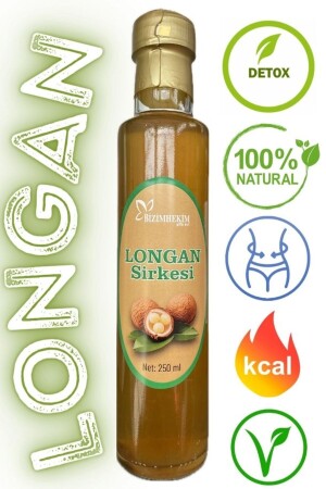Longan-Essig Natural Detox Natürlicher Longan-Fruchtessig hkm125 - BİZİMHEKİM