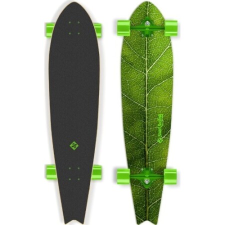 Longboard Street Surfing Fishtail – The Leaf 42”, Çin akçaağacı, ABEC-7 - Street Surfing