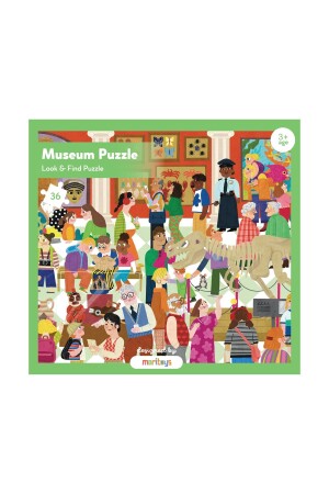 Look & Find Puzzle: Museum - 36 Piece Puzzle and Observation Game MRP004 - moritoys