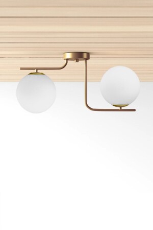 Lora Modern Double Chandelier LORAOLDEDWHITE2LI - Uçar
