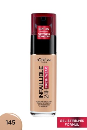 L'oréal L'oréal Paris Infaillible 32h Fresh Wear C Vitaminli Fondöten - 145 Rose Beige - L'oreal Paris