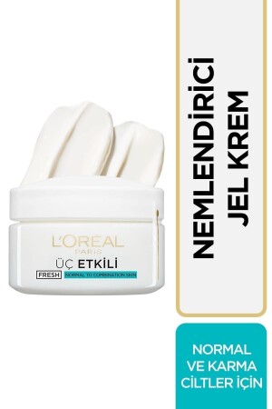 L'oréal Paris 3 Effect Daily Care Cream Normale und Mischhaut 50 ml 3600521325292 - L'Oreal Paris