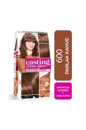 L'oréal Paris Casting Crème Gloss Hair Dye 600 Bright Brown - L'oreal Paris