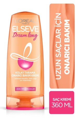 L'oreal Paris Dream Long Repair Hair Care Cream 360ml - Elseve