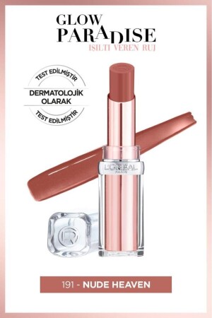 L'oréal Paris Glow Paradise Balm-in-lipstick - Shimmering Lipstick 191 Nude Heaven - L'oreal Paris