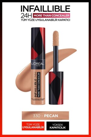 L'Oréal Paris Infaillible 24H All-Face Concealer – 330 Pecan - L'oreal Paris