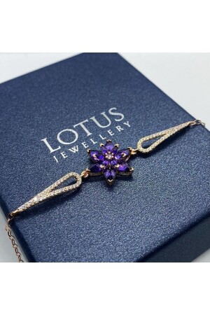 Lotus Flower Bracelet 925 Sterling Silver Bracelet - Lotus Jw