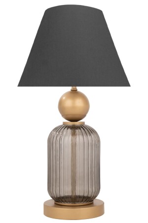 Lotus Opal Black Contrast Glass Cone Lampshade MNLA04 - MINIMAL ETICARET VE BILGI TEKNOLOJILERI