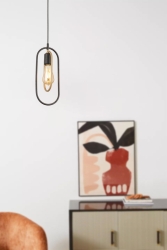 Lotus Single Antique Modern Pendant Lamp Retro Kitchen Living Room Pendant Lamp Chandelier 3704-01-FR - Apliqa