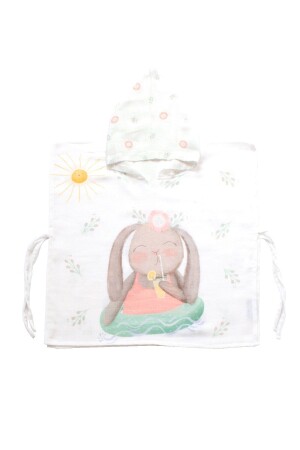 Loulou Cotton Baby Muslin Poncho - Casadora Baby