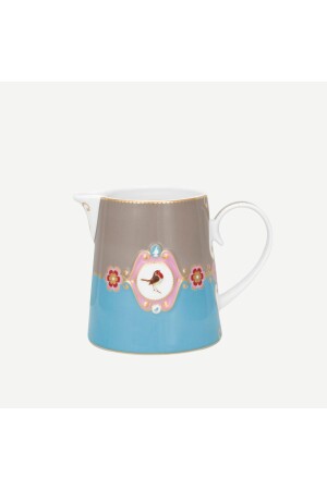 Love Birds Blue Khaki Porzellankrug 900 ml 51007006 - Pip Studio
