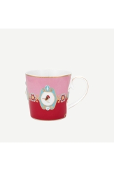 Love Birds Kırmızı Pembe Porselen Kupa 250 ml 51002026 - Pip Studio