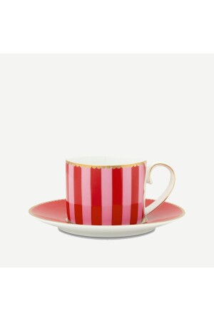 Love Birds Red Pink Porcelain Coffee Cup 125 ml 51004141 - Pip Studio
