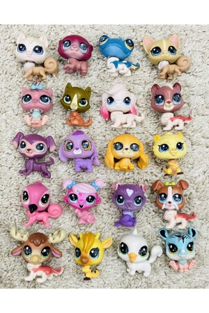 Lps Minişler 8 Piece Toy Miniş Large Size - Littlest Pet Shop