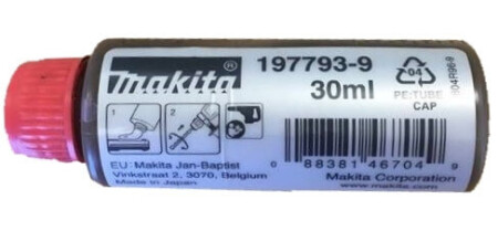 Lubricant for drills and chisels MAKITA 30 ml - Makita Accessories