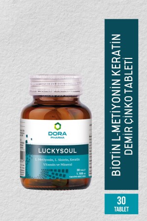 LUCKYSOUL Biotin Keratin 30 Tablets - Dora Pharma