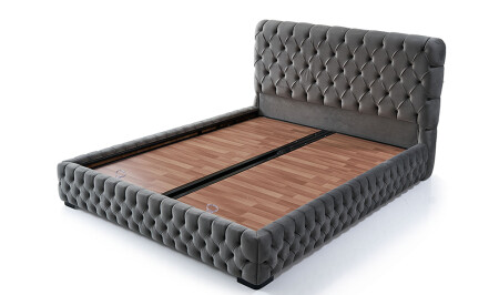 Luis Storage Bed and Headboard - Cadde Yıldız