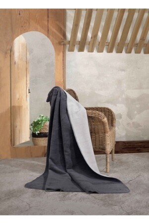 غطاء من فخمة من نوع MNZ - بلوش الملك الحجم - غطاء دافئ سم 200 × 230 سم - Sesli Home