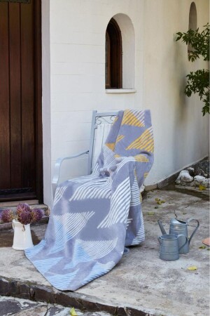 غطاء من فخمة من نوع MNZ - بلوش الملك الحجم - غطاء دافئ سم 200 × 230 سم - Sesli Home