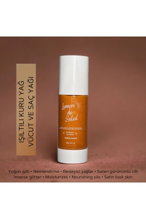 LUMIERE DE SOLEİL SHINE GLIttery MOISTURIZING OIL 100ML - Amour De La Nature