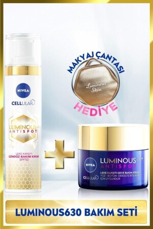 Luminous630 Anti-Blemish Spf50 Day Face Cream 40ml, Night Cream, Skin Tone Equalizer SET. NVE. 882 - NIVEA