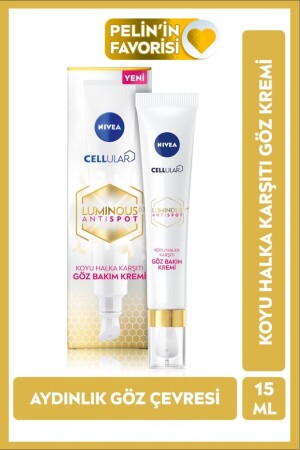 Luminous630 Anti-Dark Circle Eye Care Cream 15ml- Bright Eye Contour- Hyaluronic Acid - Nivea