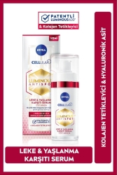 Luminous630 Leke Ve Yaşlanma Karşıtı Serum 30ml, Kolajen Tetikleyici, Hyaluronik Asit, Sıkılaştırıcı TYCQ4N61GN169340647373878 - NIVEA
