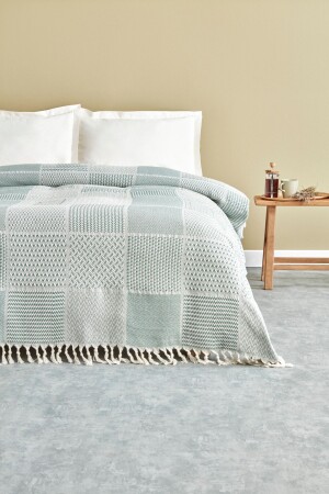 Luna Double Pike Mint - Karaca Home