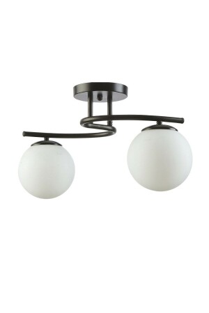Luna Model Kapalı Glop Camlı Modern Plafonyer Avize LMBDR0035-S1 - Lambadar