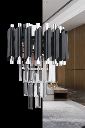 Luna Single Silver Sconce 160504000687 - İstanbul Avize