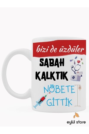 Lustige Tasse mit Aufschrift „Humorvolles Besonderes Design“, bedruckt, lustige Kaffeetasse für Mitarbeiter im Gesundheitswesen, healthk00001 - Eylül Design
