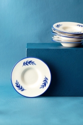 Luxe Feuille 6-Piece Tea Plate Set CAYT0000000003-8682116904490 - Madame Coco