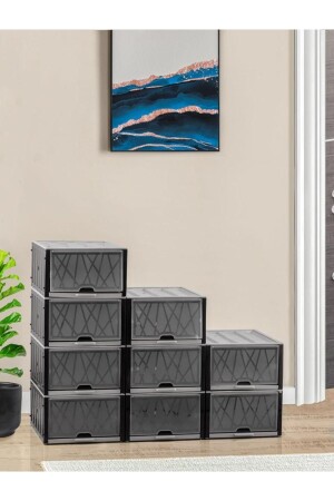 Luxury Container Shoe Organizer Shoebox Ramp - Tıkevimde