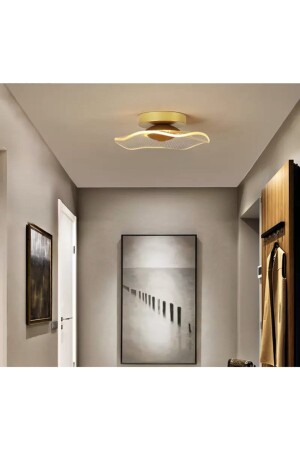 Luxury Exclusive Plafonier Ceiling LED Chandelier Jellyfish Gold Yellow LED Chandelier burenze2022-4 - burenze