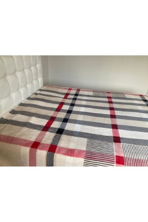 Luxury Mink King Size 1084 Red Blanket 200x240 cm - Mink