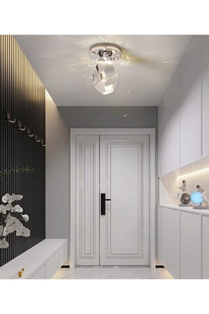 Luxury Modern Crystal Stone Led Chandelier Diamond Chrome Led Chandelier burenze666 - burenze