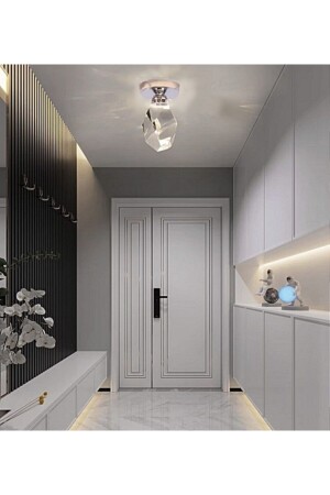 Luxury Modern Crystal Stone Led Chandelier Diamond Chrome Led Chandelier burenze857 - burenze