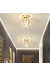 Luxury Plafonyer Gold Avize 2 Adet LUNAMSLFGD-2 - Luna Lighting