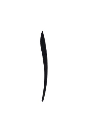 Luxury Space Black Plastic Knife 100 Pcs - Genel Markalar