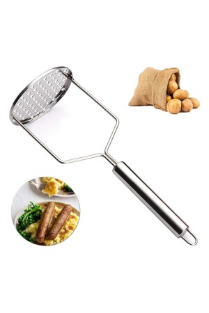 Luxury Stainless Steel Potato Masher - Practical Potato Masher - Kiesa