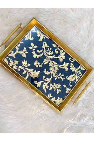 Luxury Tea Tray, tray, presentation Tray, cross stitch Tray, tea Tray, dowry Luxury Tray Kosova Tray - Sillage Home