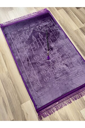 Luxury Thick Soft Plush Non-Slip Base Gift Dowry Prayer Rug Prayer Beads 80 x 120 - AYHANHOME