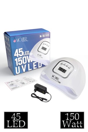 M-10 Max 150w UV LED Permanent Nail Polish and Prosthetic Nail Dryer 8683089000127 - MOZIUR