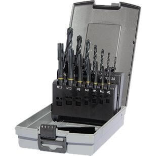 Machine tap and drill set for through holes M3-M12 GUHRING - Guhring