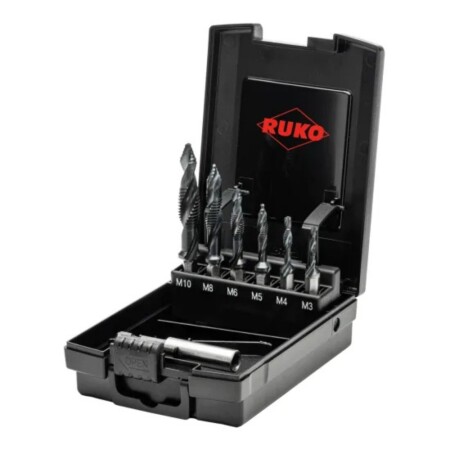 Machine tap set RUKO Ultimatecut HSS M3-M10 - Ruko
