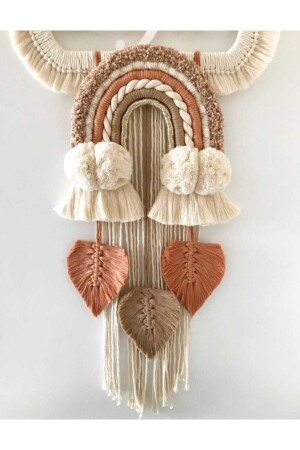 Macrame Cloud Baby Door Ornament DC818 - renkli mi renkli tasarım dünyası