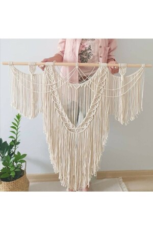 Macrame Handcrafted Large Wall Ornament - Macromev