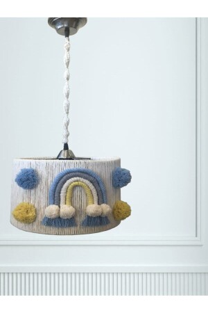 Macrame Rope Wrap Children's Room Chandelier Baby Room Chandelier EVM-004 - EviminDekoru