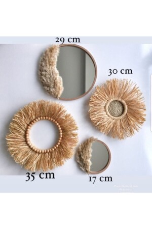 Macrame Wall Ornament bştn09 - makrome style
